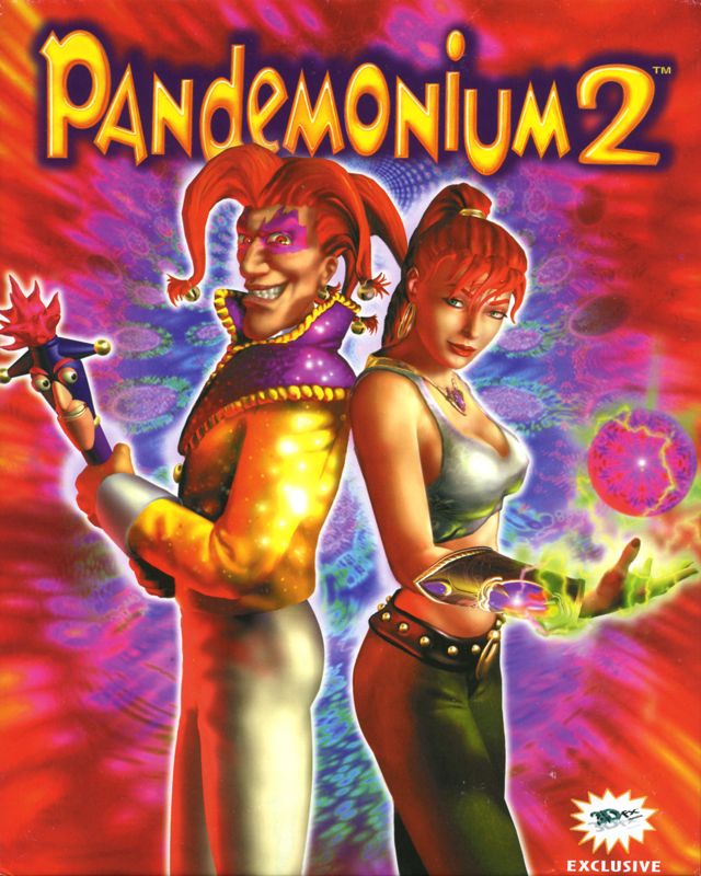 Pandemonium 2 box art for Playstation